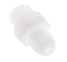 12x14mm & G1/2'' PP Straight Hose Fitting with Male Threads 10bar/145psi