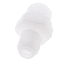 12x14mm & G1/2'' PP Straight Hose Fitting with Male Threads 10bar/145psi