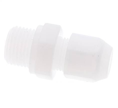 10x12mm & G1/2'' PP Straight Hose Fitting with Male Threads 10bar/145psi