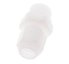 12x14mm & G1/2'' PVDF Straight Hose Fitting with Male Threads 10bar/145psi