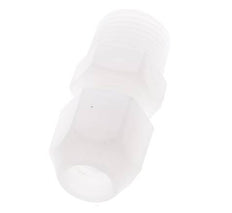 6x8mm & R1/8'' PP Elbow Hose Fitting with Male Threads 10bar/145psi [2 Pieces]