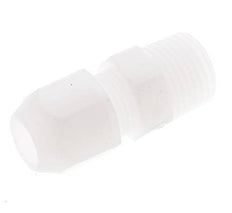 6x8mm & R1/4'' PP Elbow Hose Fitting with Male Threads 10bar/145psi [2 Pieces]