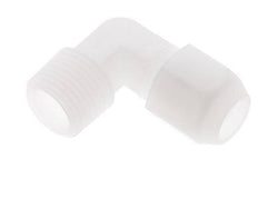 10x12mm & R1/2'' PP Elbow Hose Fitting with Male Threads 10bar/145psi [2 Pieces]