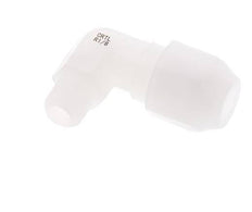 6x8mm & R1/8'' PVDF Elbow Hose Fitting with Male Threads 10bar/145psi