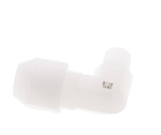 6x8mm & R1/8'' PVDF Elbow Hose Fitting with Male Threads 10bar/145psi