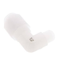 6x8mm & R1/8'' PVDF Elbow Hose Fitting with Male Threads 10bar/145psi
