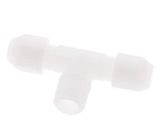 4x6mm & R1/4'' PVDF T-Shape Hose Fitting with Male Threads 10bar/145psi