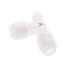 6x8mm & R1/8'' PVDF Right Angle Tee Hose Fitting with Male Threads 10bar/145psi