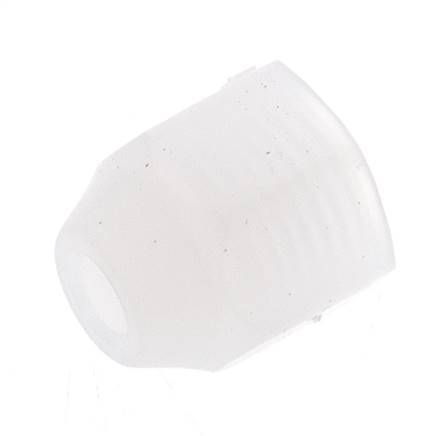2x4mm (M9x1) PVDF Union Nut [2 Pieces]