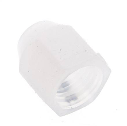 2x4mm (M9x1) PVDF Union Nut [2 Pieces]