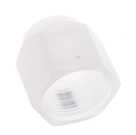 8x10mm (M16x1) PVDF Union Nut [2 Pieces]