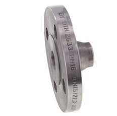 Welding Neck Flange DN15-PN16 21.3mm Black Steel DIN 2633