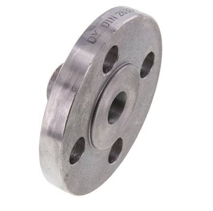 Welding Neck Flange DN15-PN16 21.3mm Black Steel DIN 2633