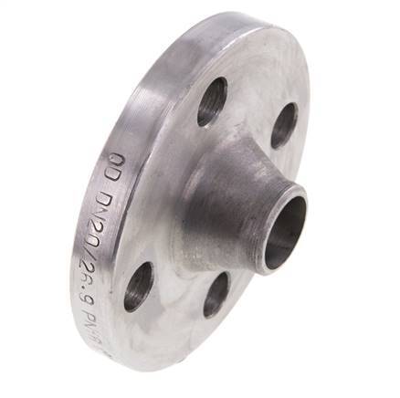 Welding Neck Flange DN20-PN16 26.9mm Black Steel DIN 2633