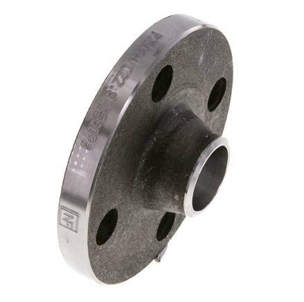 Welding Neck Flange DN25-PN16 33.7mm Black Steel DIN 2633