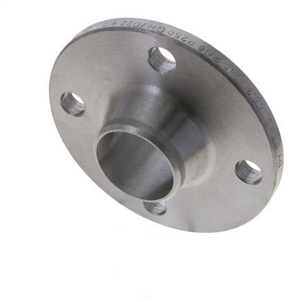 Welding Neck Flange DN40-PN6 48.3mm Black Steel DIN 2631 And EN 1092-1 (Type 11)