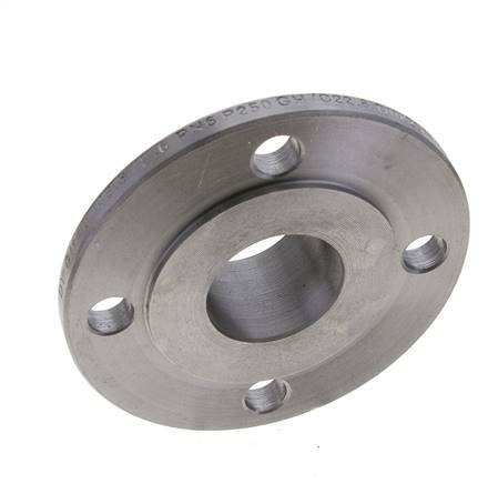 Welding Neck Flange DN40-PN6 48.3mm Black Steel DIN 2631 And EN 1092-1 (Type 11)