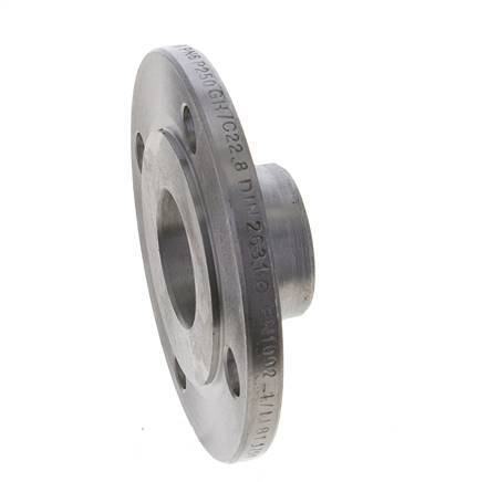 Welding Neck Flange DN40-PN6 48.3mm Black Steel DIN 2631 And EN 1092-1 (Type 11)