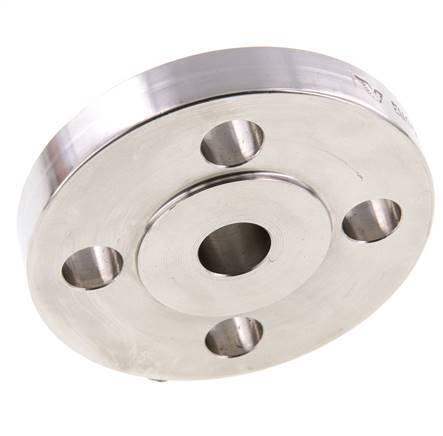 Welding Neck Flange DN15-PN40 21.3mm 1.4571 DIN 2635 And EN 1092-1 (Type 11)