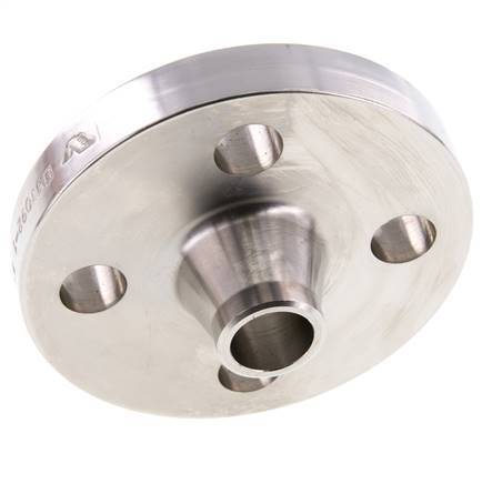 Welding Neck Flange DN15-PN40 21.3mm 1.4571 DIN 2635 And EN 1092-1 (Type 11)