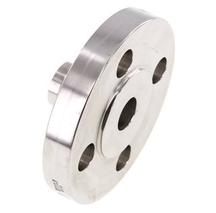 Welding Neck Flange DN15-PN40 21.3mm 1.4571 DIN 2635 And EN 1092-1 (Type 11)