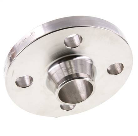 Welding Neck Flange DN125-PN40 139.7mm 1.4571 DIN 2635 And EN 1092-1 (Type 11)