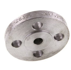 Welding Neck Flange DN10-PN40 17.2mm Black Steel DIN 2635 And EN 1092-1 (Type 11)