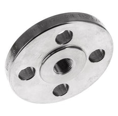 Threaded Flange DN10-PN16 Rp 3/8'' Stainless Steel 1.4571 DIN 2566