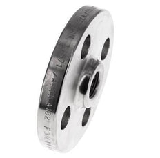 Threaded Flange DN10-PN16 Rp 3/8'' Stainless Steel 1.4571 DIN 2566