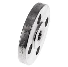 Threaded Flange DN10-PN16 Rp 3/8'' Stainless Steel 1.4571 DIN 2566