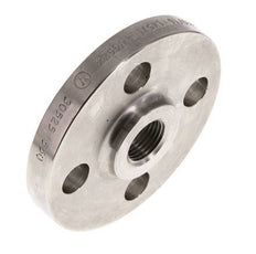 Threaded Flange DN15-PN16 Rp 1/2'' Stainless Steel 1.4571 DIN 2566