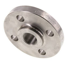 Threaded Flange DN20-PN16 Rp 3/4'' Stainless Steel 1.4571 DIN 2566