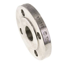 Threaded Flange DN25-PN16 Rp 1'' Stainless Steel 1.4571 DIN 2566