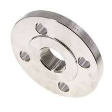 Threaded Flange DN32-PN16 Rp 1-1/4'' Stainless Steel 1.4571 DIN 2566