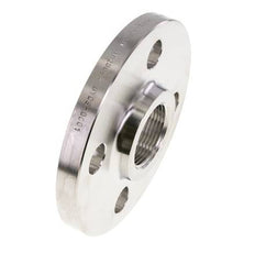 Threaded Flange DN65-PN16 Rp 2-1/2'' Stainless Steel 1.4571 DIN 2566