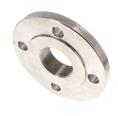 Threaded Flange DN50-PN16 Rp 2'' Stainless Steel 1.4571 DIN 2566 And EN 1092-1 (Type 13)