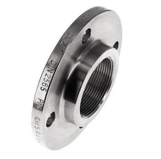 Threaded Flange DN50-PN6 Rp 2'' Stainless Steel 1.4571 DIN 2565 And EN 1092-1 (Type 13)