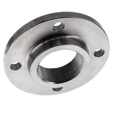 Threaded Flange DN50-PN6 Rp 2'' Stainless Steel 1.4571 DIN 2565 And EN 1092-1 (Type 13)