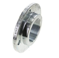 Threaded Flange DN80-PN6 Rp 3'' Zinc-Plated Steel DIN 2565 And EN 1092-1 (Type 13)