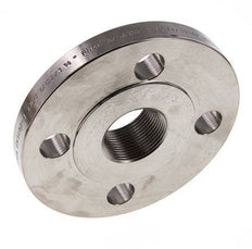 Threaded Flange DN15-PN16 (EN) Rp 1/2'' Stainless Steel 1.4571 EN 1092-1 (type 13)
