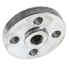 Threaded Flange DN15-PN40 Rp 1/2'' Zinc-Plated Steel DIN 2567 And EN 1092-1 (Type 13)