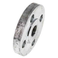Threaded Flange DN15-PN40 Rp 1/2'' Zinc-Plated Steel DIN 2567 And EN 1092-1 (Type 13)