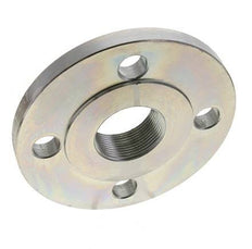 Threaded Flange DN65-PN40 Rp 2-1/2'' Zinc-Plated Steel DIN 2567 And EN 1092-1 (Type 13)