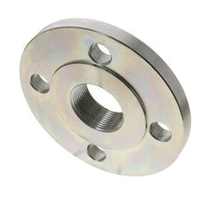 Threaded Flange DN65-PN40 Rp 2-1/2'' Zinc-Plated Steel DIN 2567 And EN 1092-1 (Type 13)
