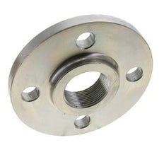 Threaded Flange DN65-PN40 Rp 2-1/2'' Zinc-Plated Steel DIN 2567 And EN 1092-1 (Type 13)