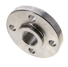 Threaded Flange DN25-PN40 Rp 1'' Stainless Steel 1.4571 EN 1092-1 (type 13)