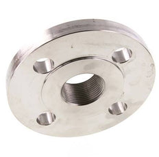 Threaded Flange DN32-PN40 Rp 1-1/4'' Stainless Steel 1.4571 EN 1092-1 (type 13)