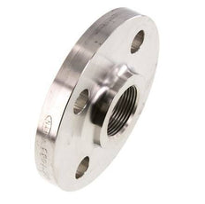 Threaded Flange DN40-PN40 Rp 1-1/2'' Stainless Steel 1.4571 EN 1092-1 (type 13)