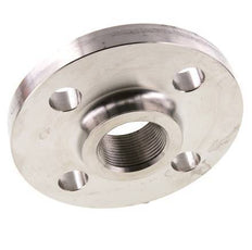 Threaded Flange DN40-PN40 Rp 1-1/2'' Stainless Steel 1.4571 EN 1092-1 (type 13)