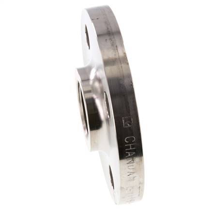 Threaded Flange DN40-PN40 Rp 1-1/2'' Stainless Steel 1.4571 EN 1092-1 (type 13)